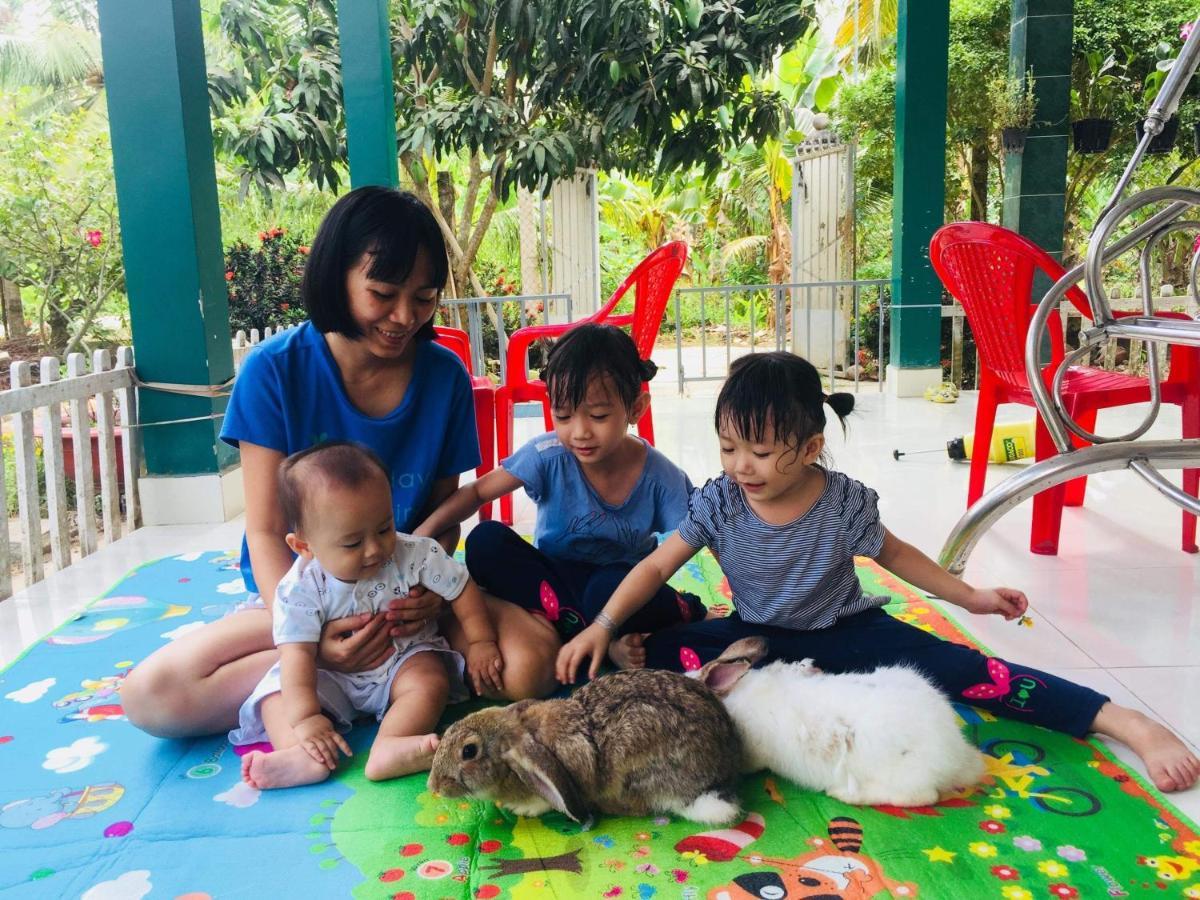 Coco Happy Farm Villa Ben Tre Eksteriør billede